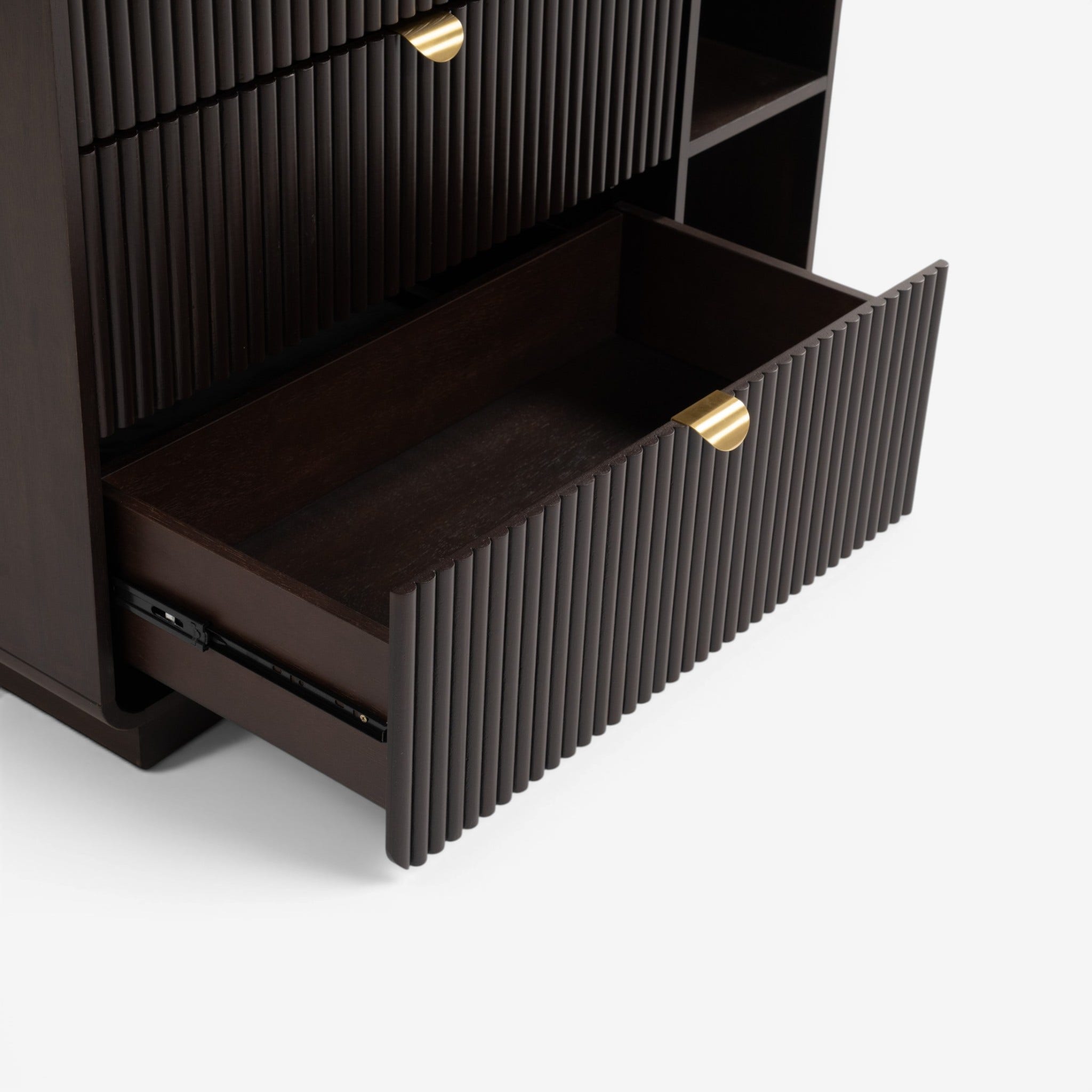 Aros Chest of 4 Drawers Brown