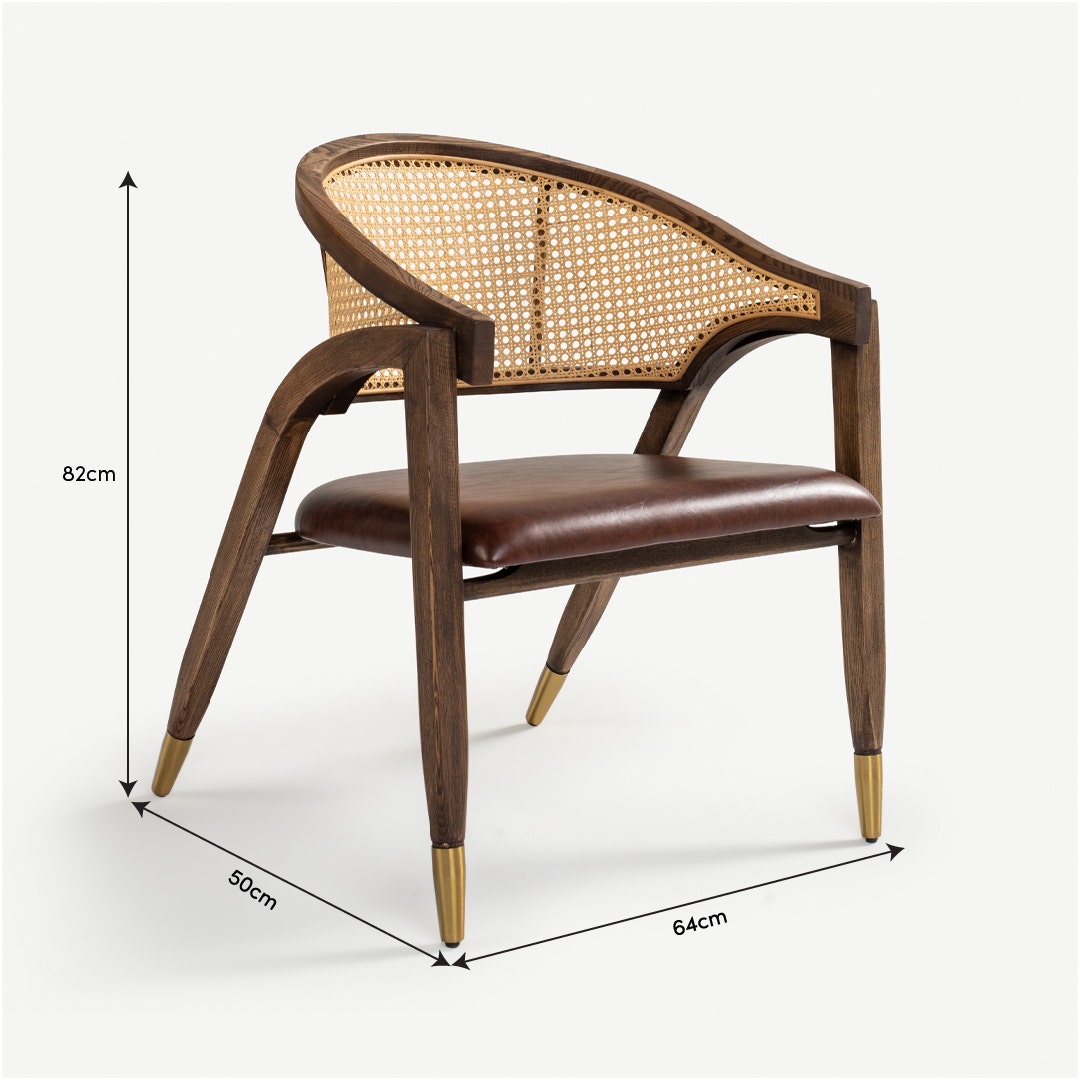 Heritage Dining Arm Chair Walnut