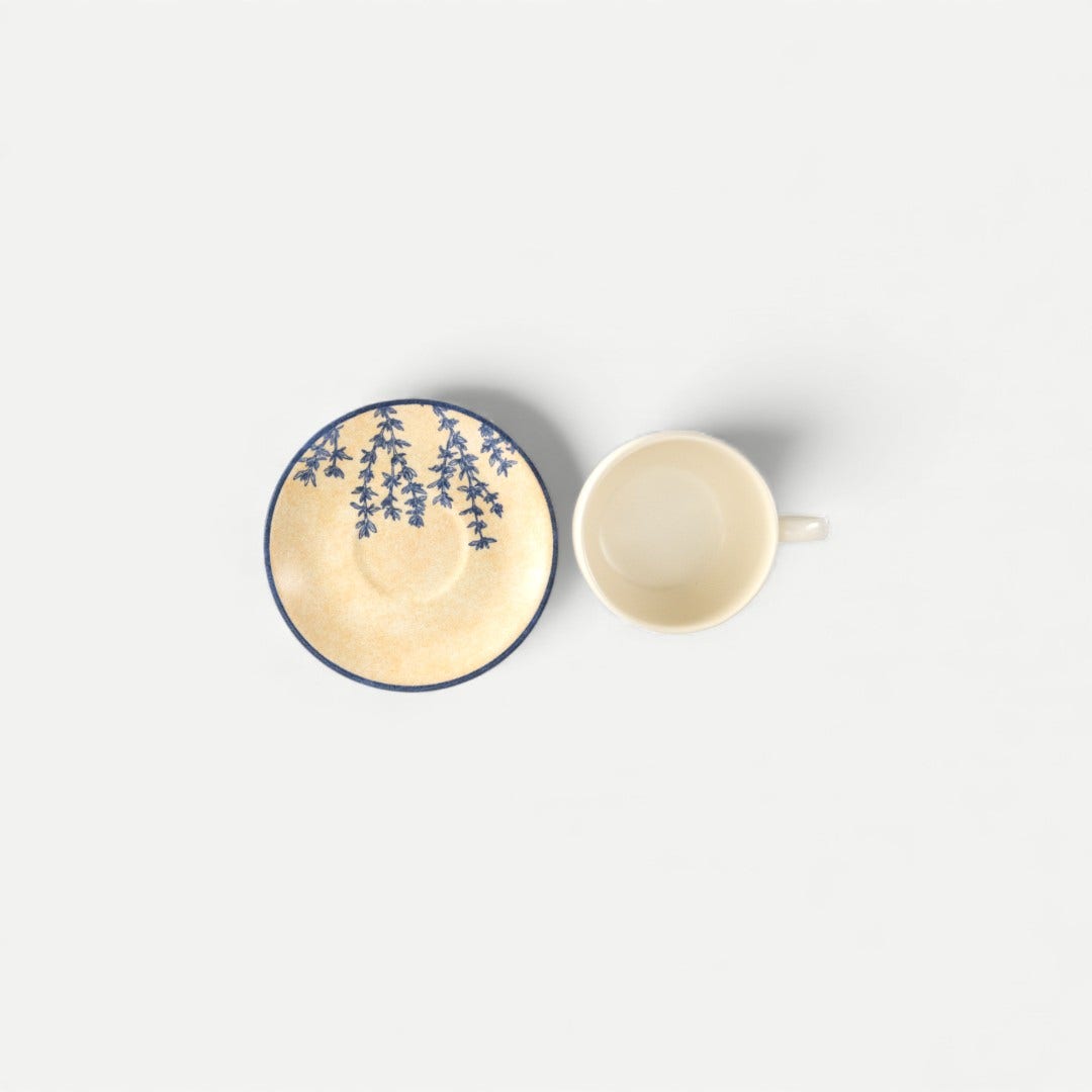 ناريس كوب وصحن - 250 مل