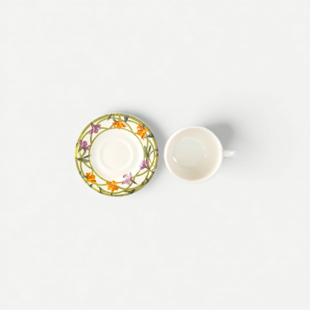 فلوريش كوب وصحن - 250 مل