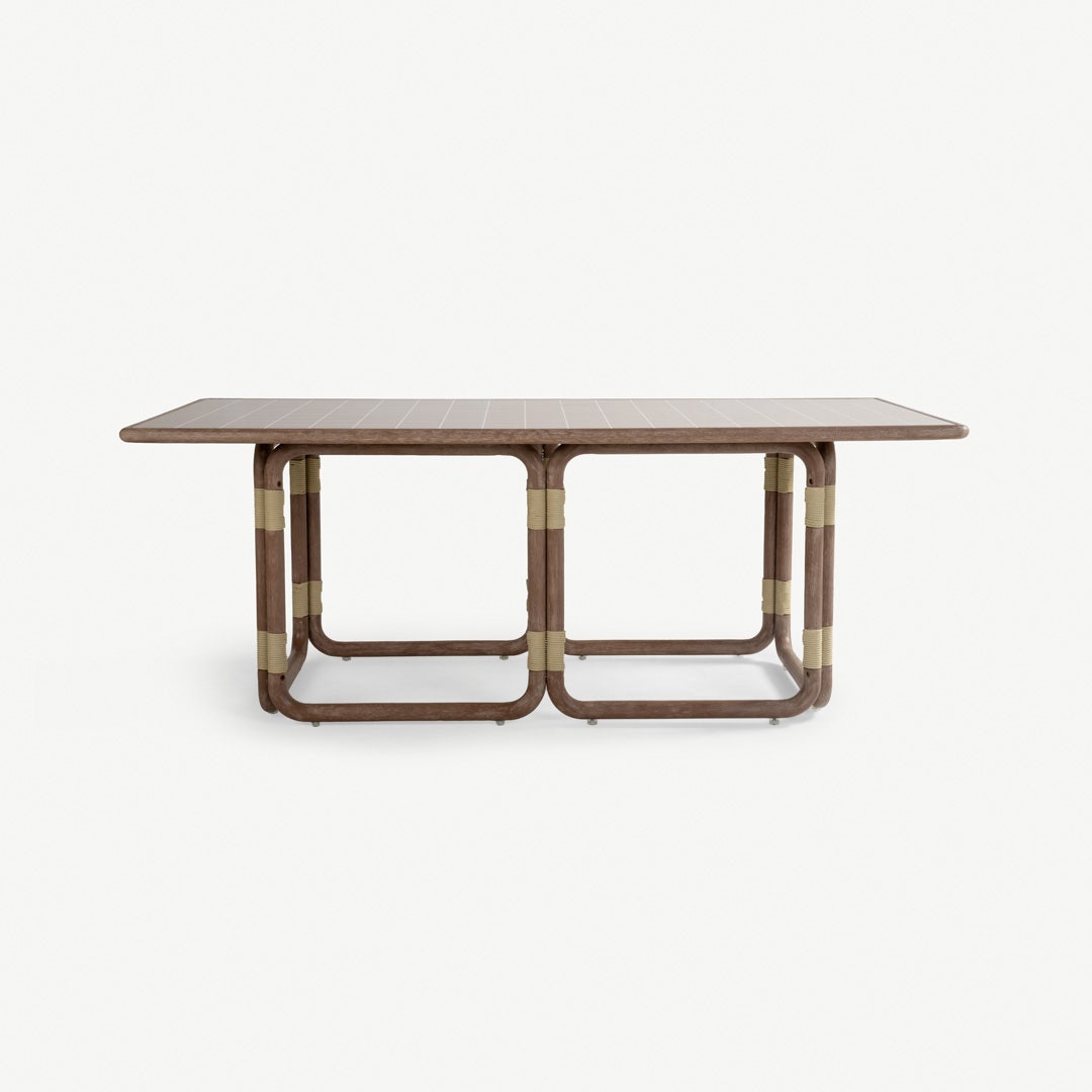 ريفندال طاولة طعام 6 كراسي - طبيعي