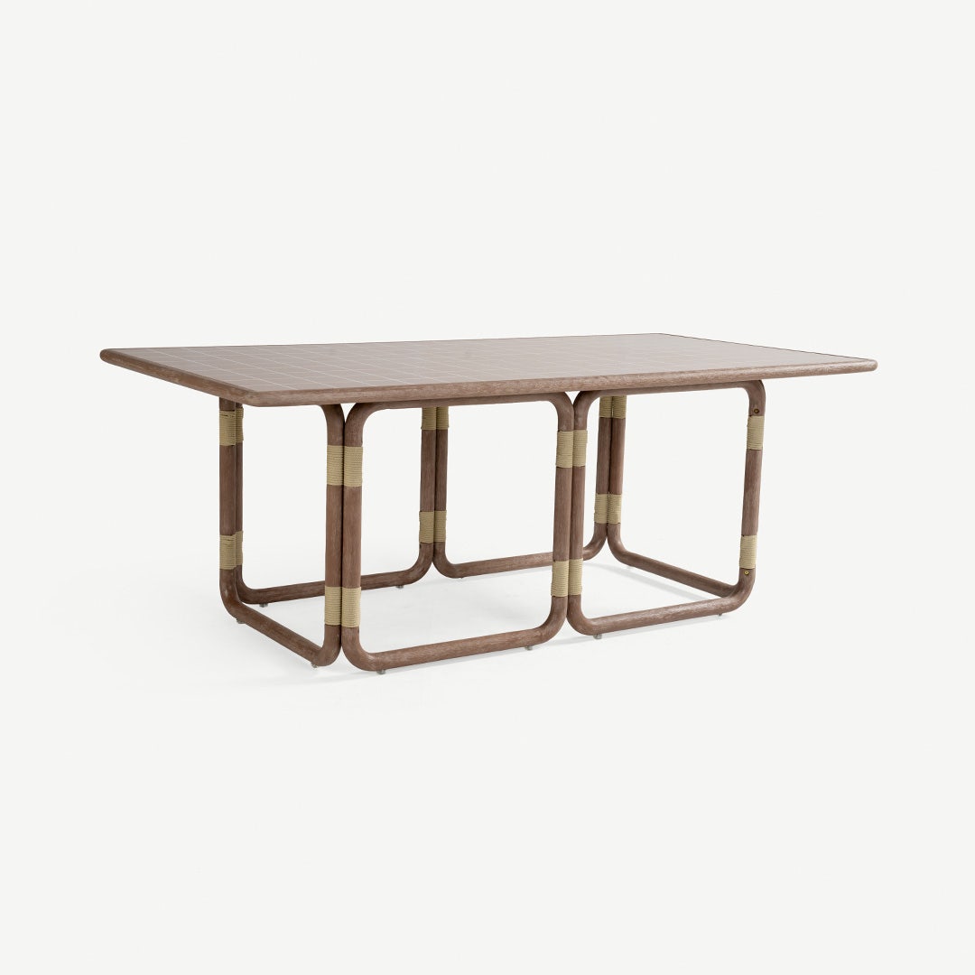 ريفندال طاولة طعام 6 كراسي - طبيعي