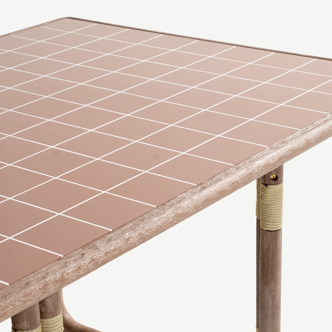 ريفندال طاولة طعام 6 كراسي - طبيعي