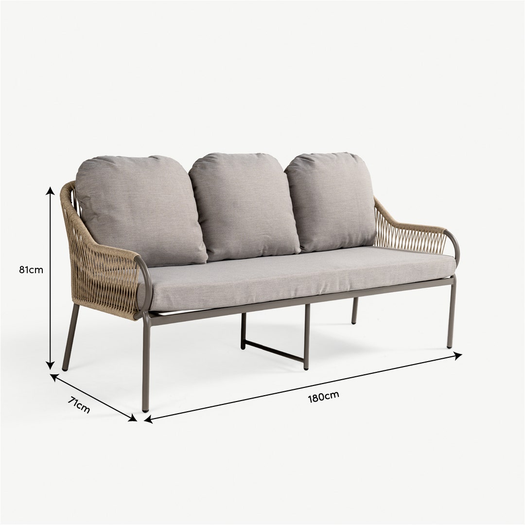 Halo 4pc Sofa Set Beige