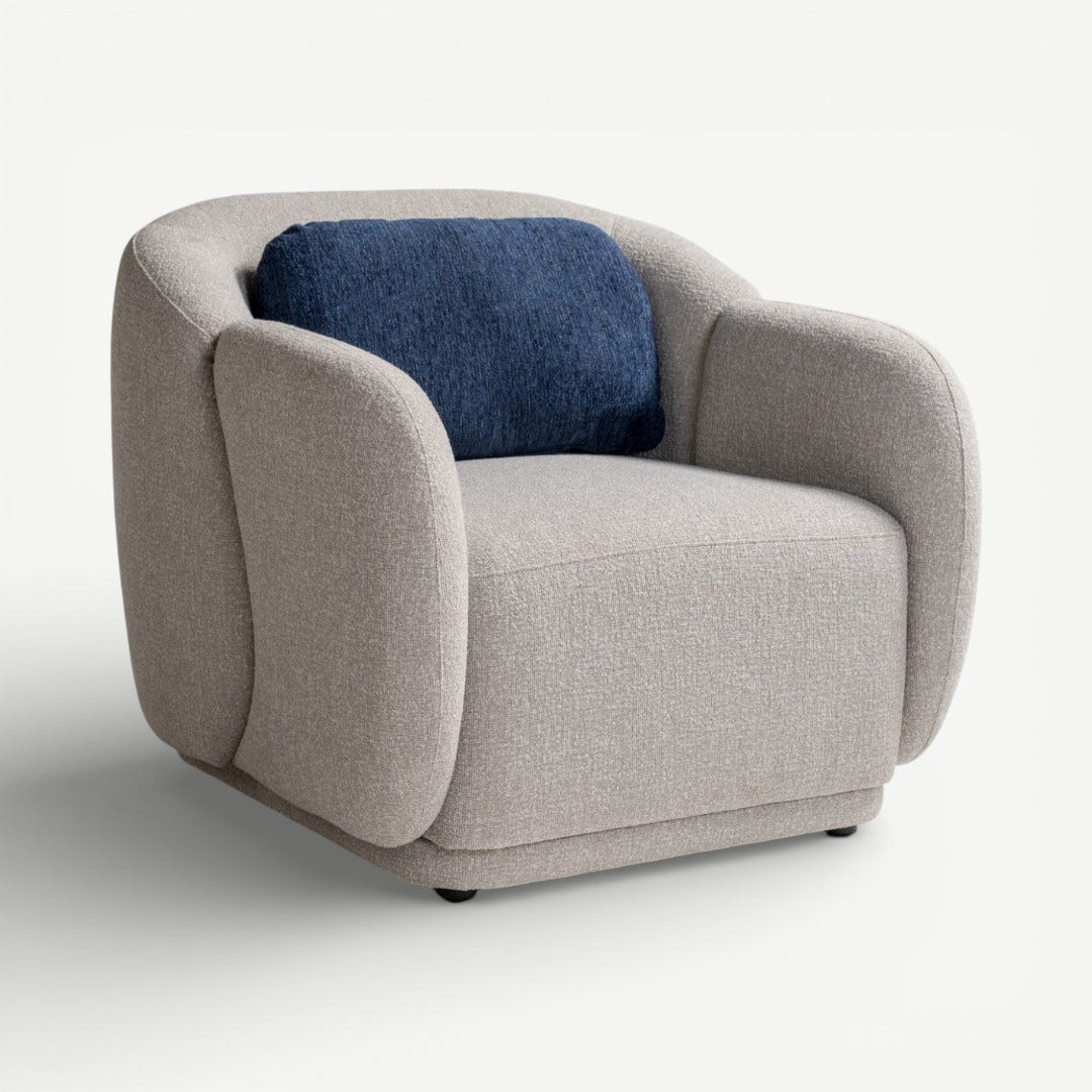 Jina 1 Seater Sofa Greige