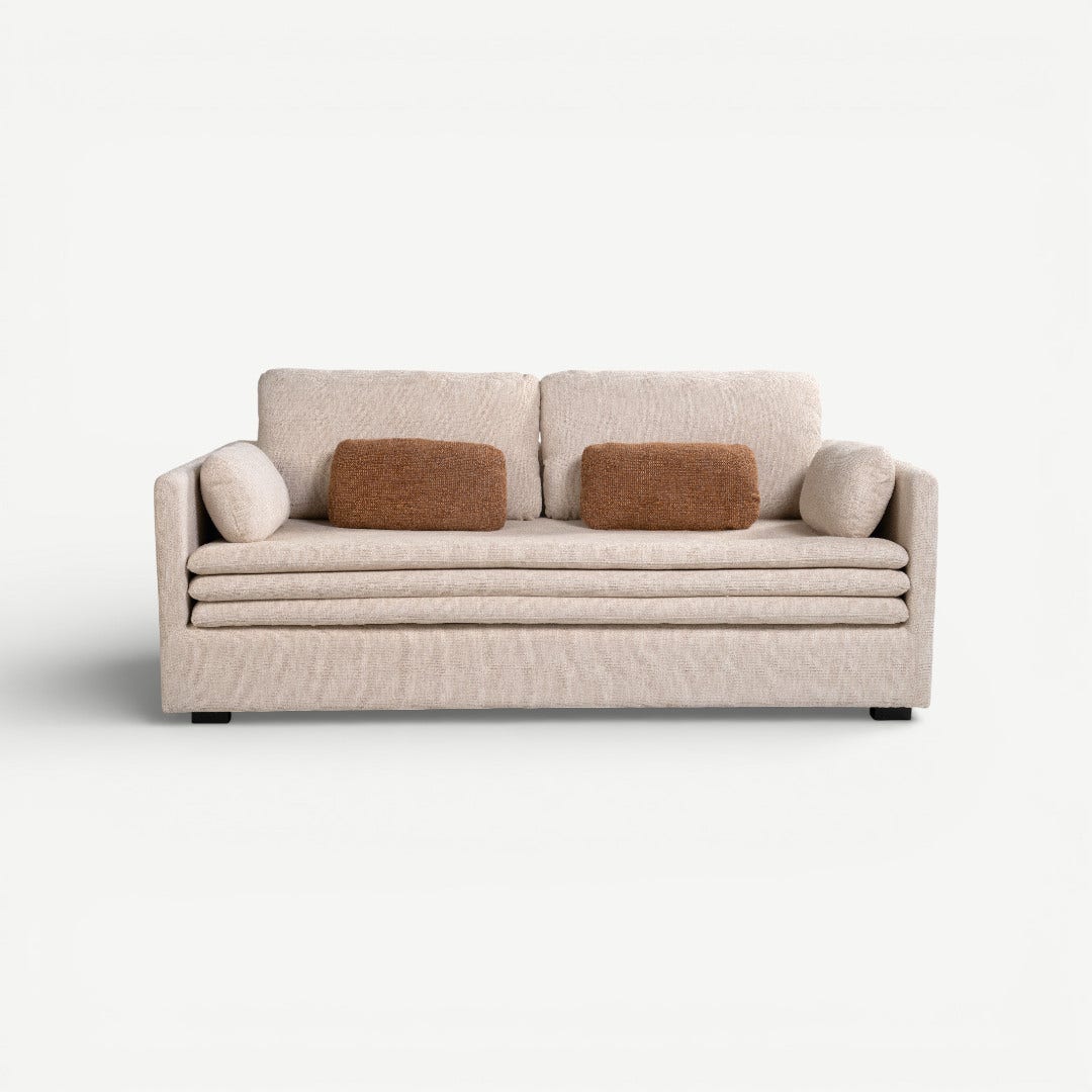 هيريتج كنبة مقعدين - بيج