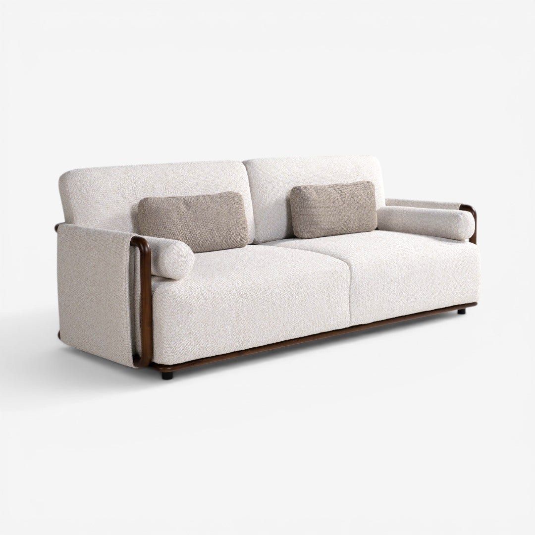 Ramos 3 Seater Sofa Ecru
