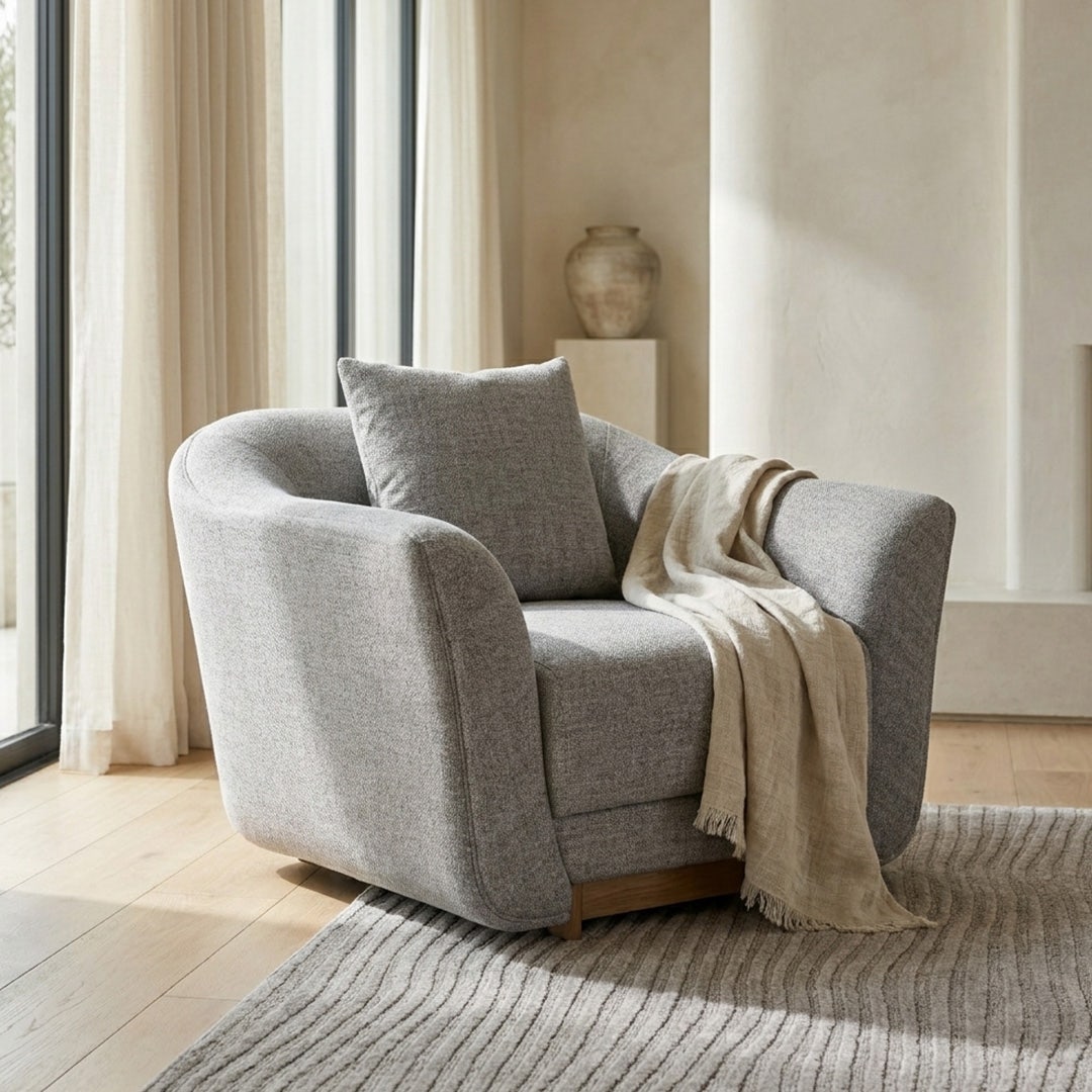 Sergio 1 Seater Sofa Beige