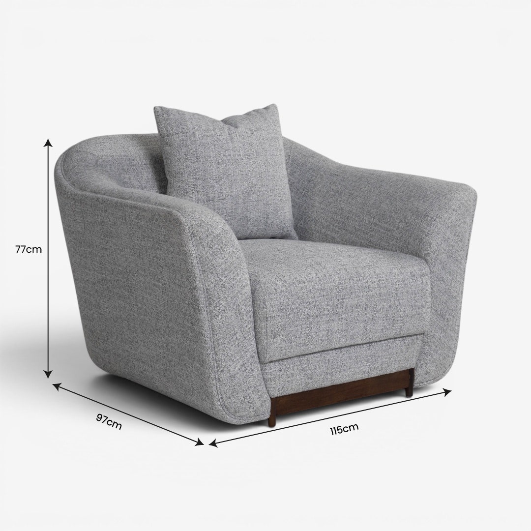 Sergio 1 Seater Sofa Beige