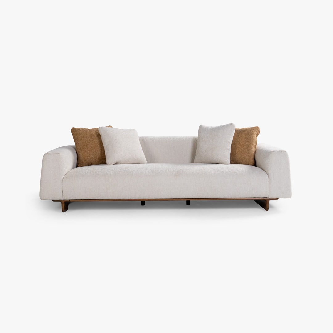 Hosea 4 Seater Sofa Grey