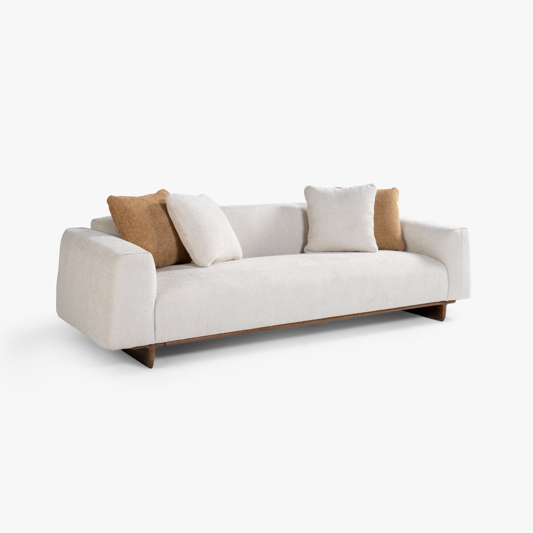 Hosea 4 Seater Sofa Grey