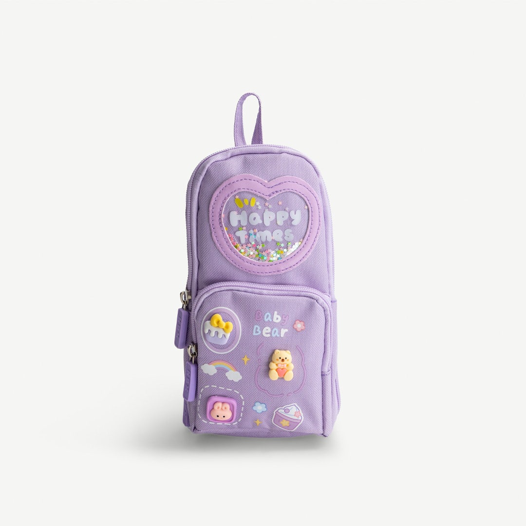 Dorie Pencil Case - Purple