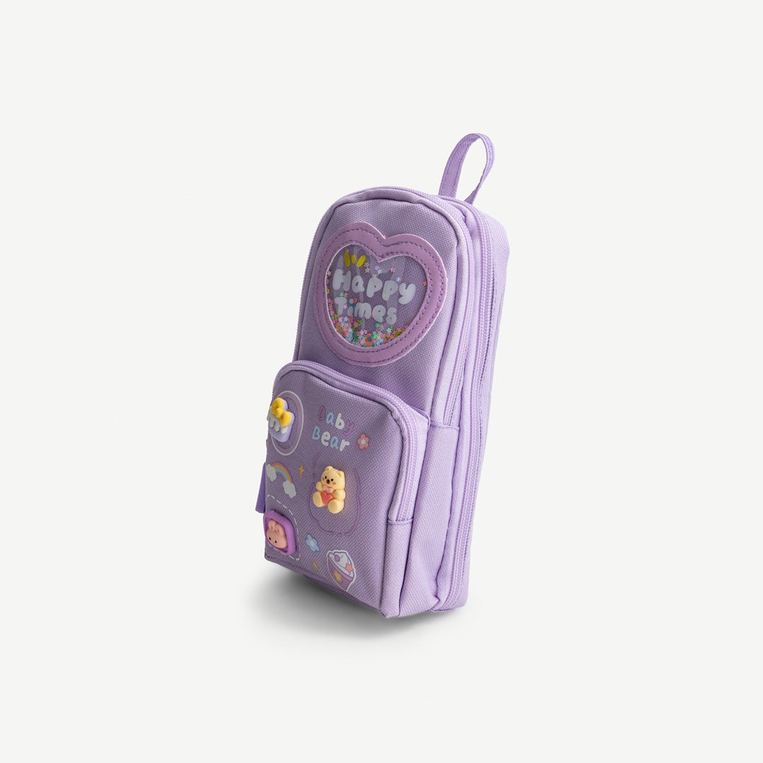 Dorie Pencil Case - Purple