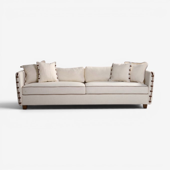 Lunete 4 Seater Sofa Beige Lunete 4 Seater Sofa Beige