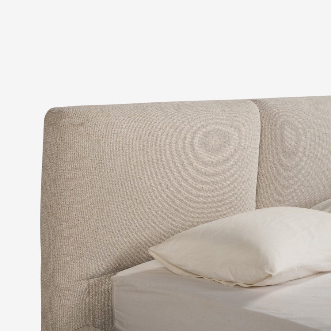 Chalice King Bed 180x200cm Greige