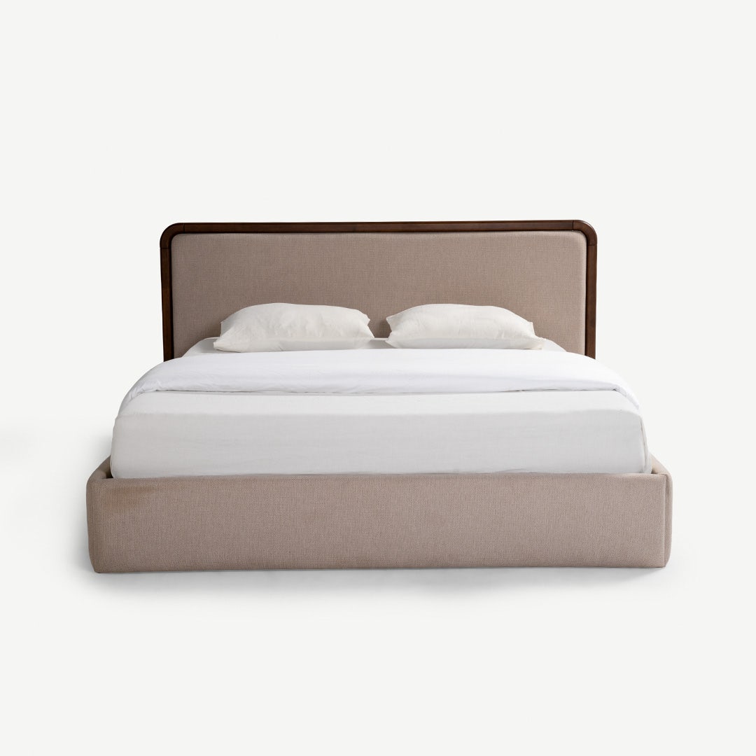 نعيم سرير كينج 185×205 سم - بيج