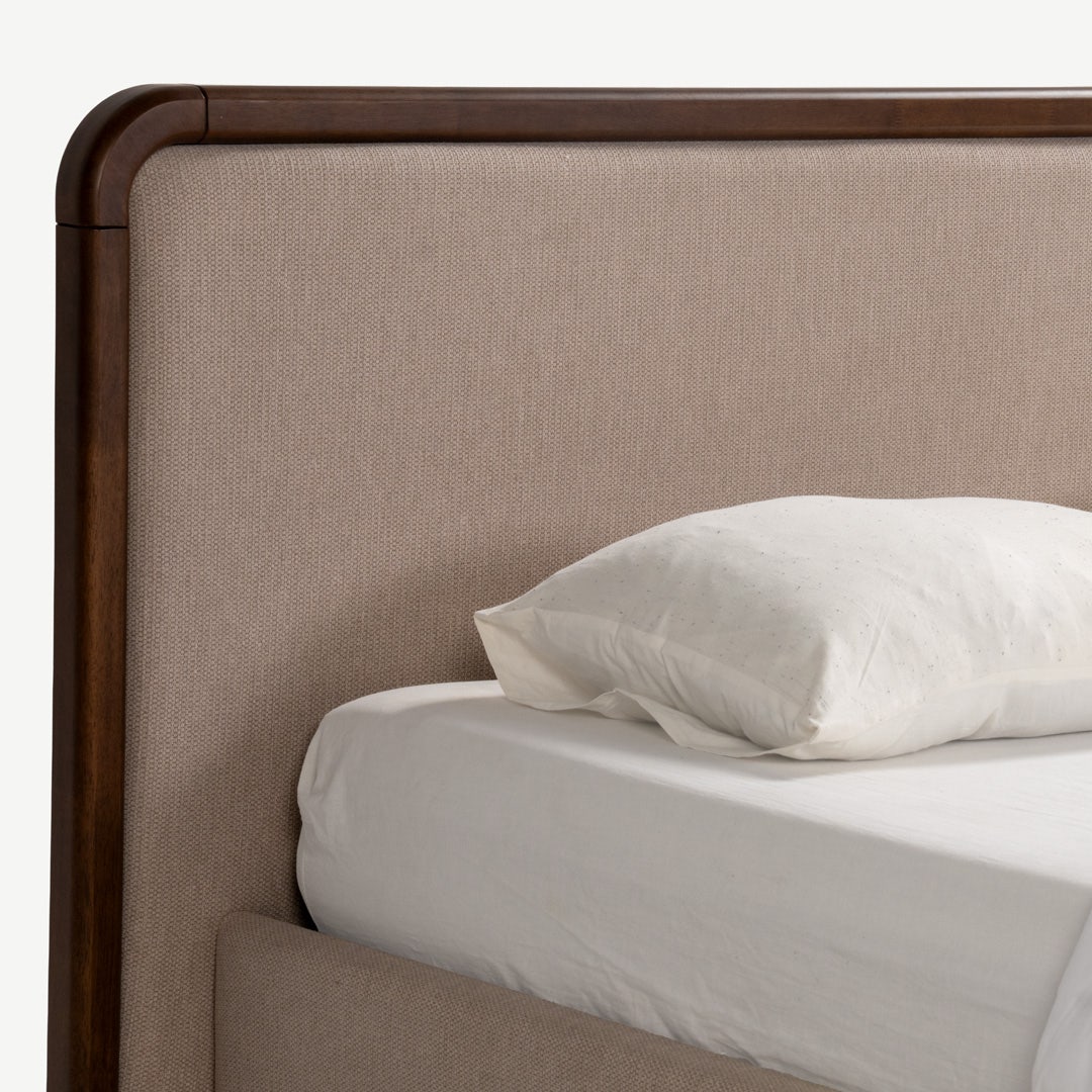 نعيم سرير كينج 185×205 سم - بيج