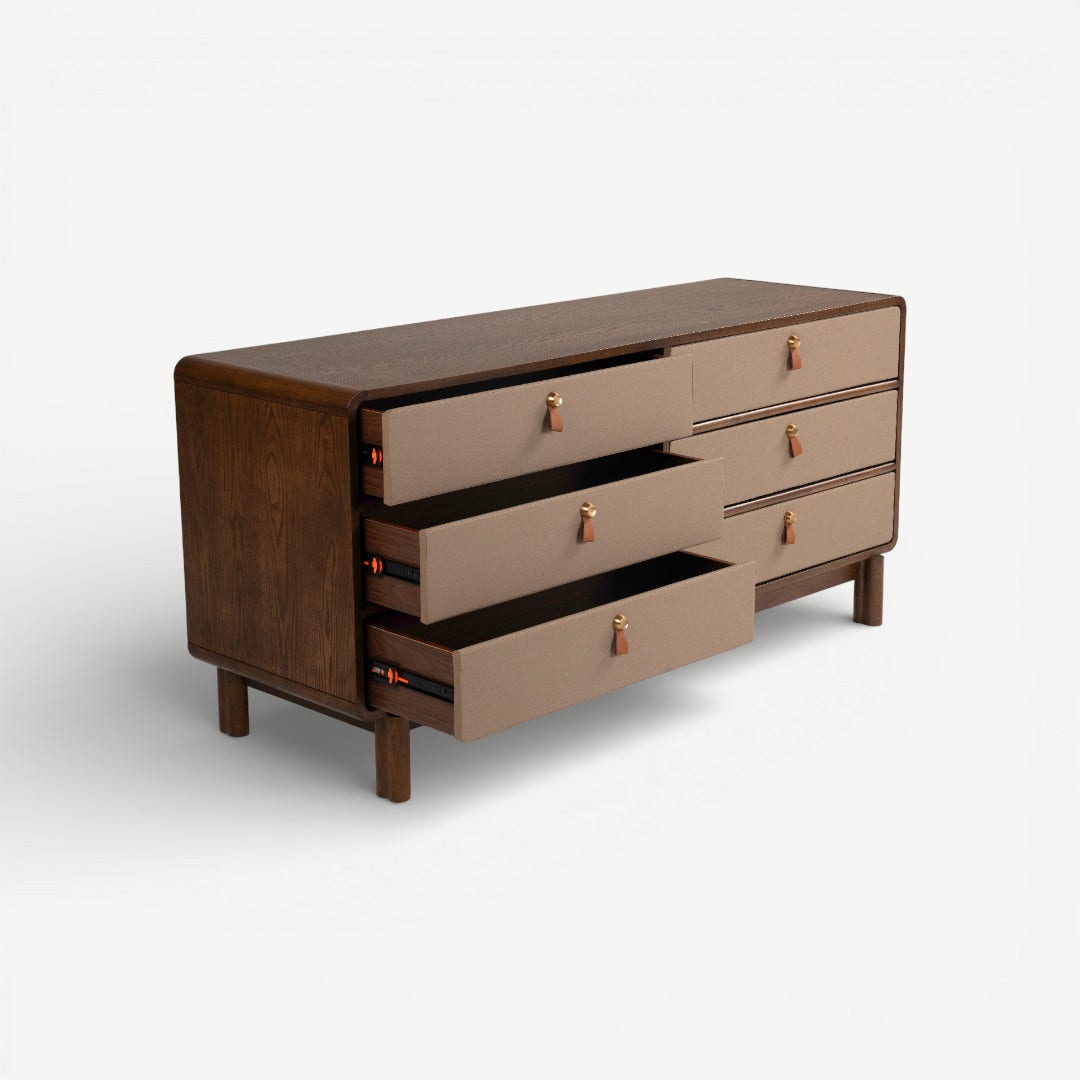 Naim Chest of 6 Drawers Walnut