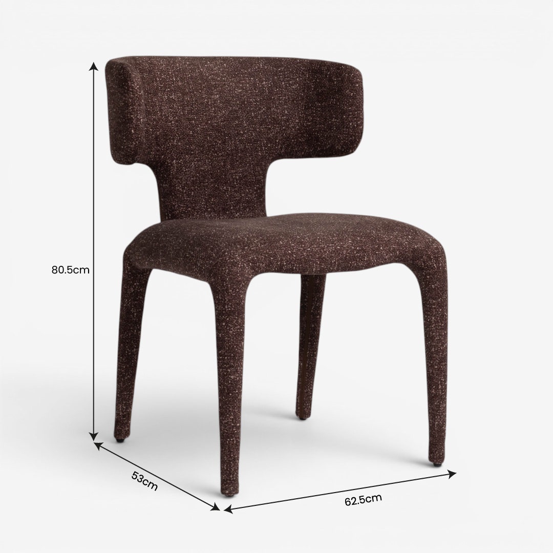 Dabs Dining Chair Brown
