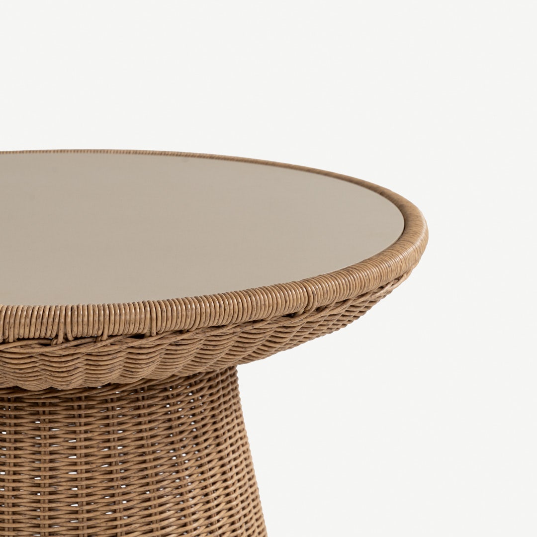 كورنيليو طاولة قهوة خارجية - بيج