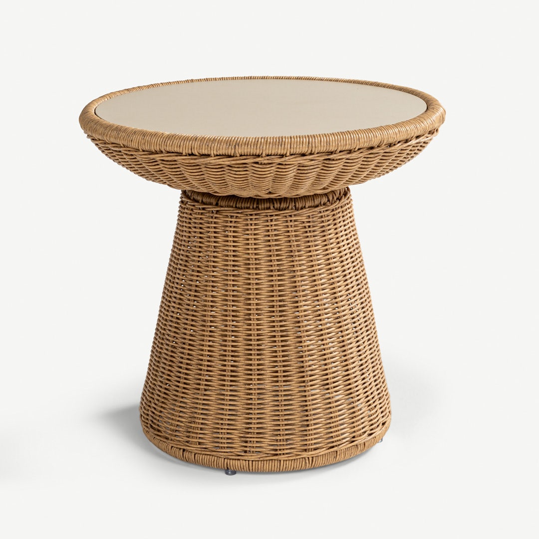 كورنيليو طاولة جانبية خارجية - بيج