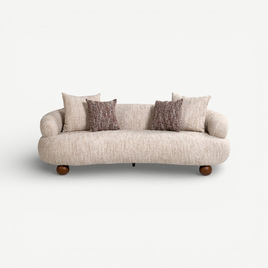 مشربية كنبة 3 مقاعد - بيج