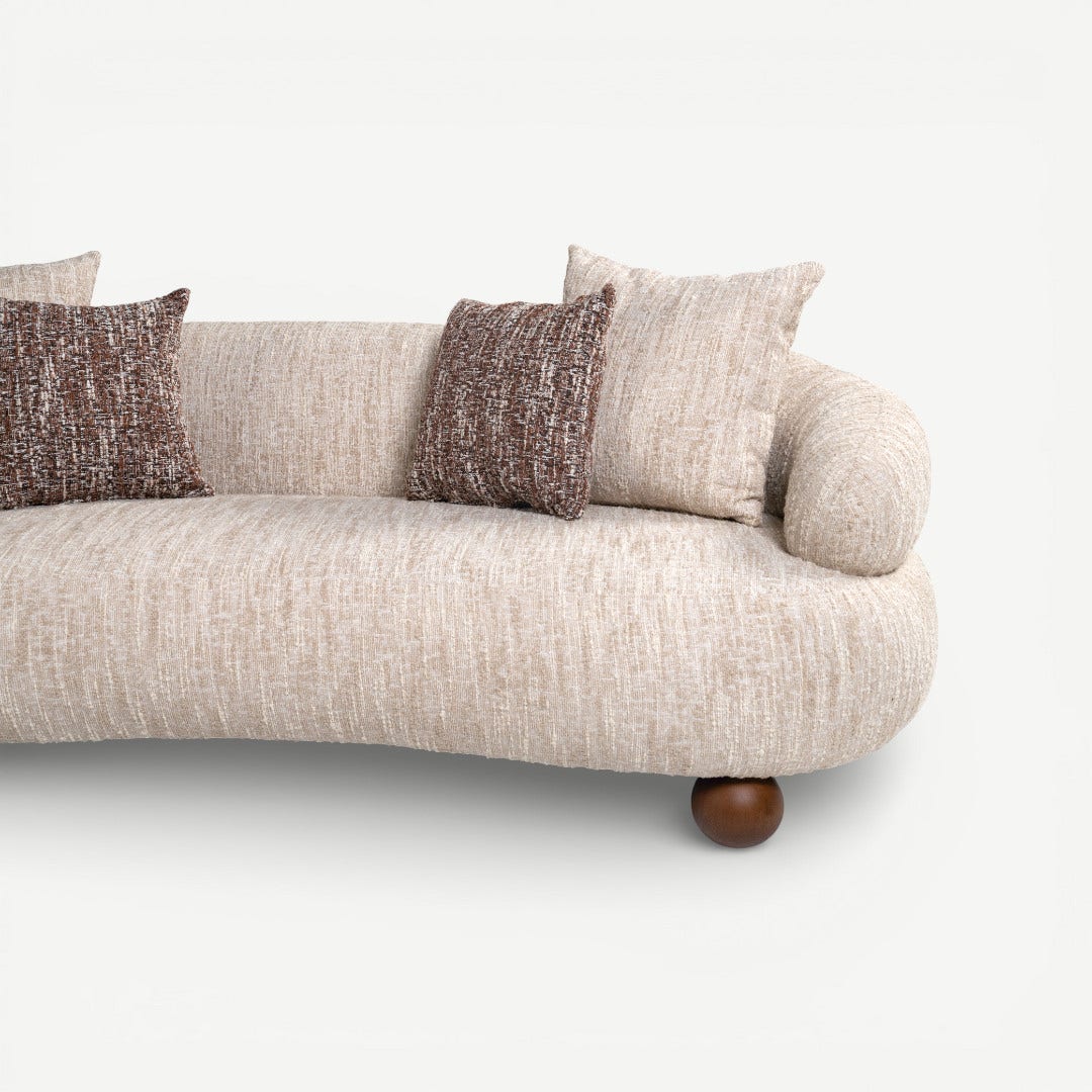 مشربية كنبة 3 مقاعد - بيج