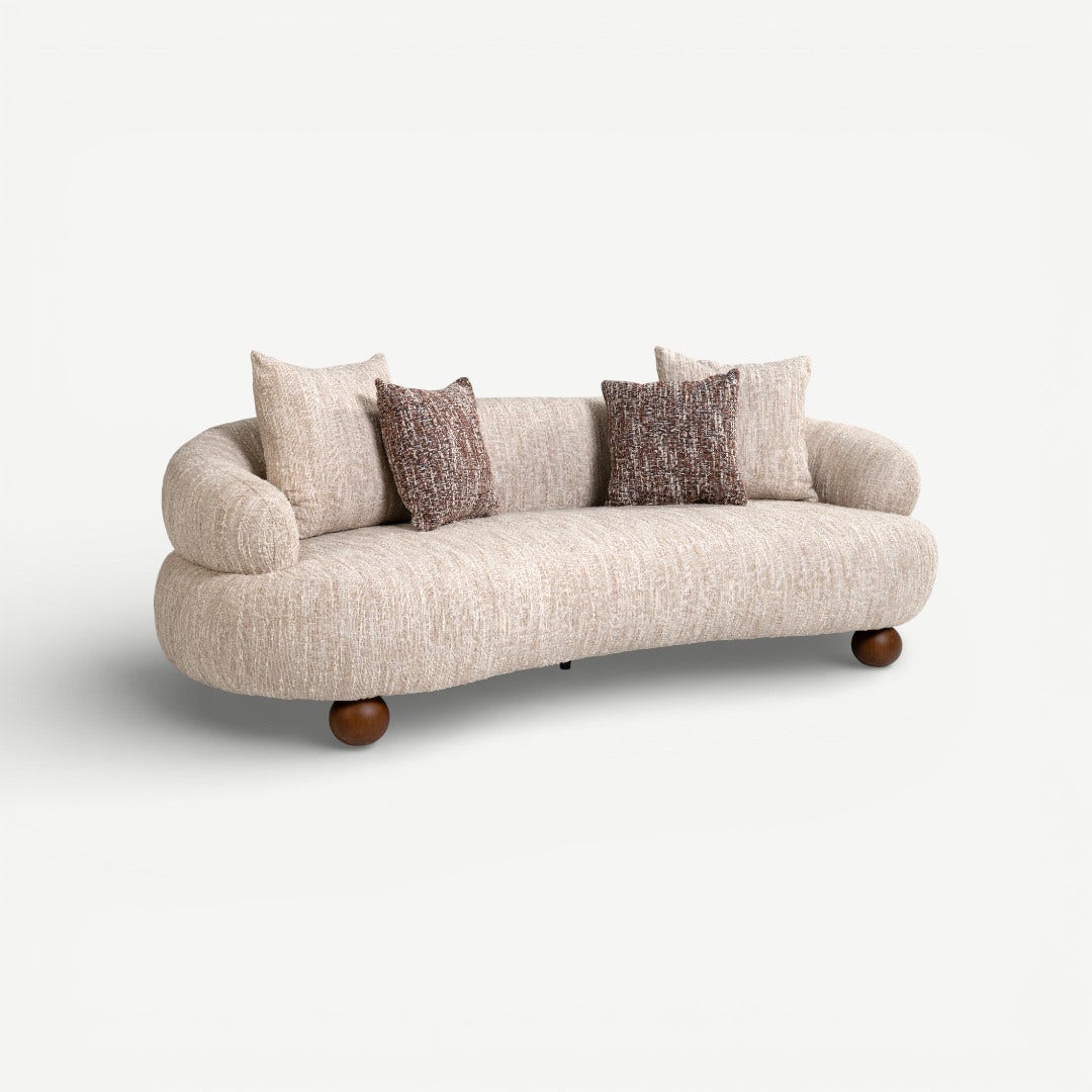 مشربية كنبة 3 مقاعد - بيج