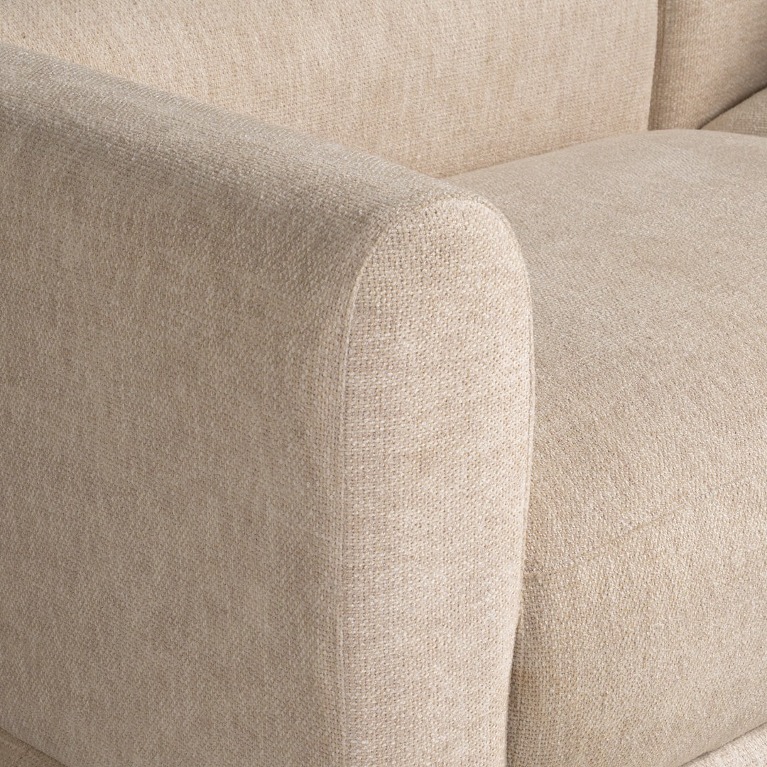 Raharjo Right Corner Sofa Beige
