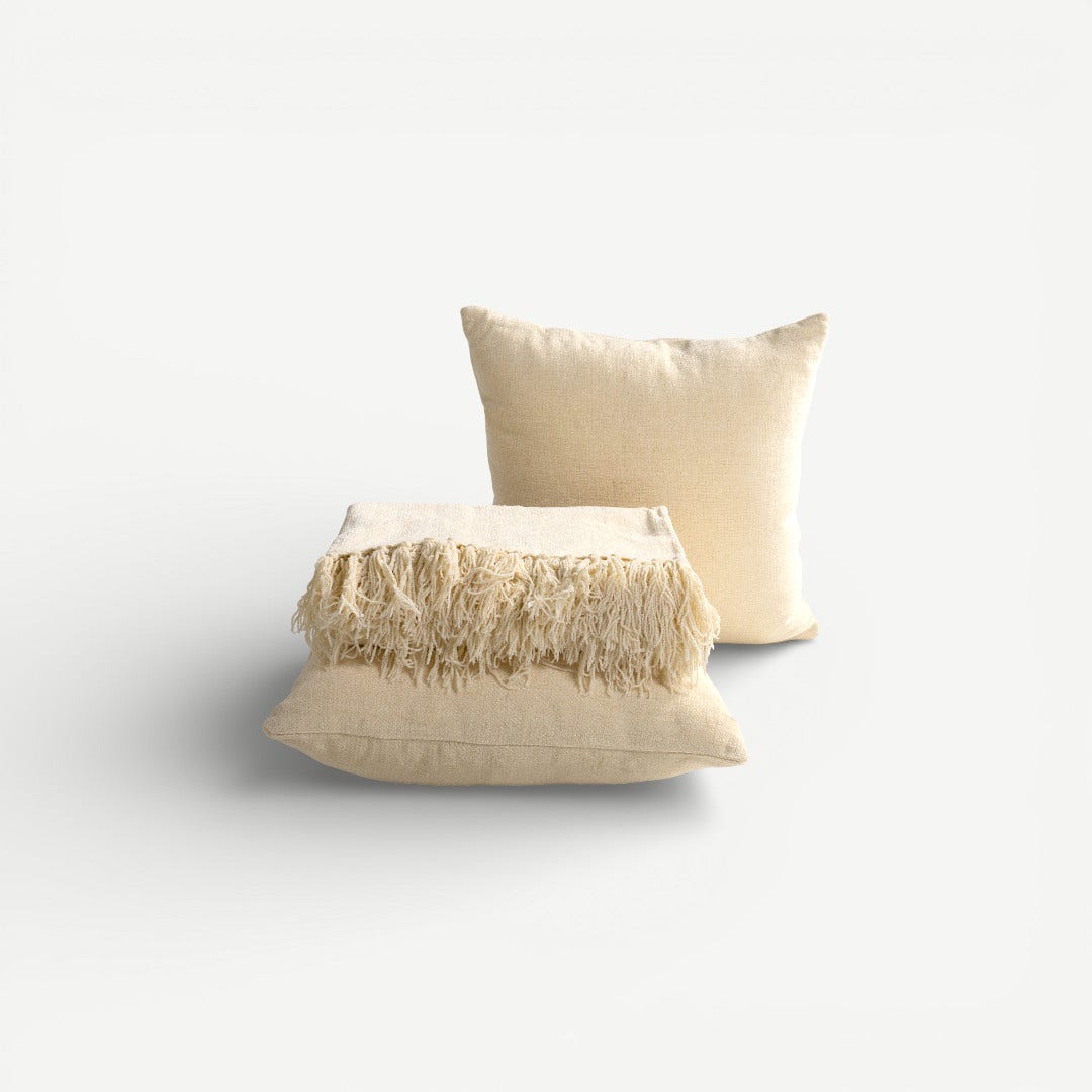 جيري طقم بطانية وغطاء وسادة - عاجي