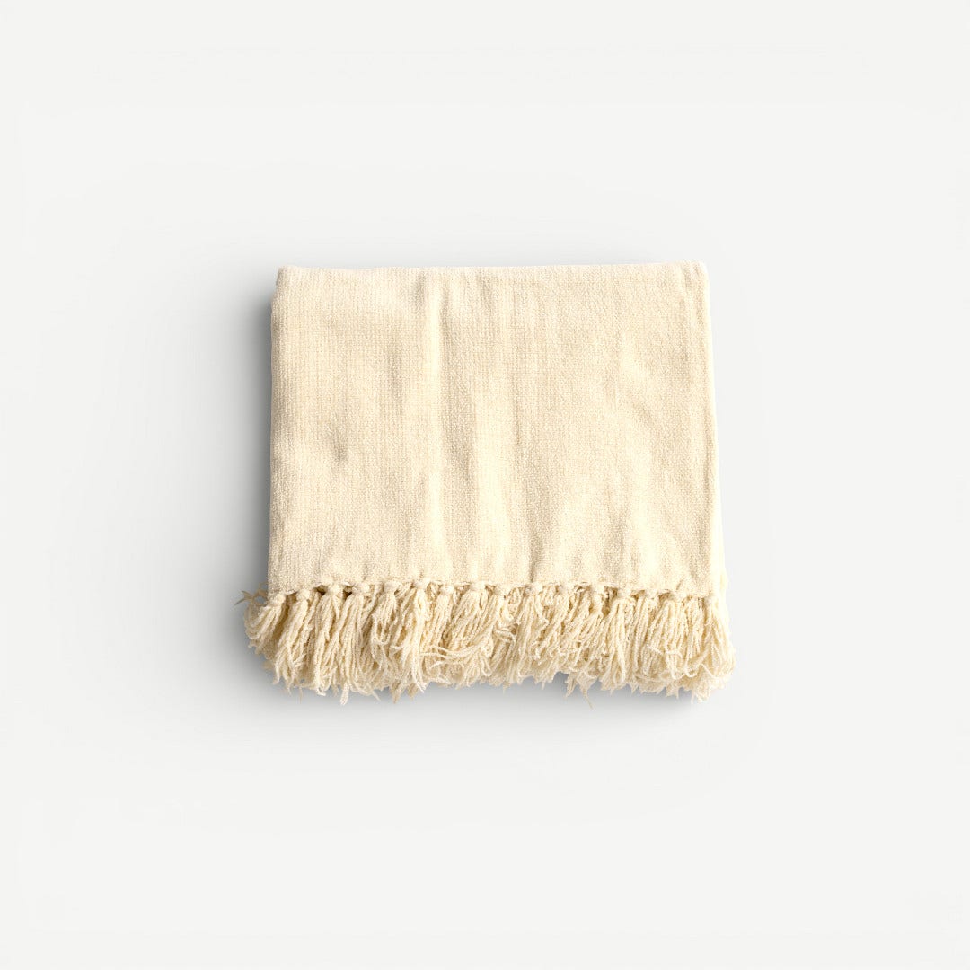 جيري طقم بطانية وغطاء وسادة - عاجي