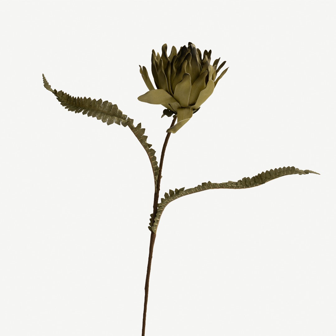 Dahlia Flower Stem - Sage