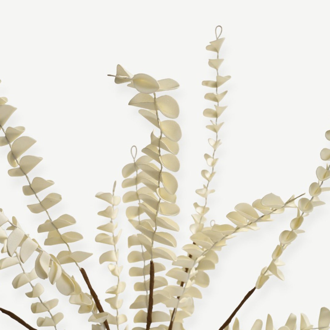 Eucalyptus Leaves - Cream