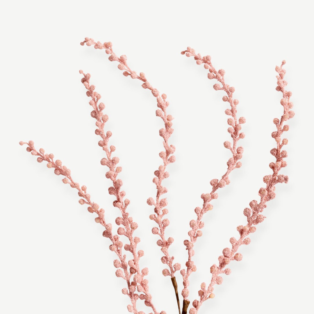 Berries Branch - Pink