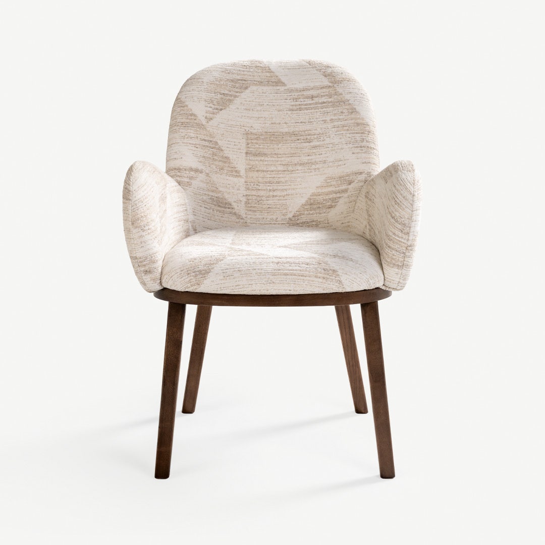 Joarr Dining Arm Chair Greige