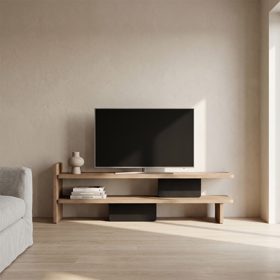 Benah TV Unit Brown