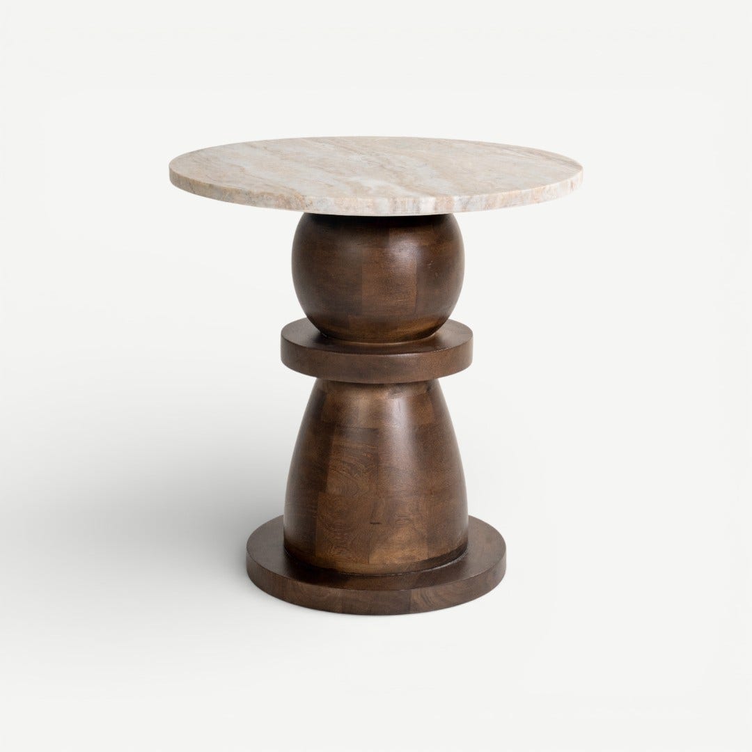Damir End Table Mocha