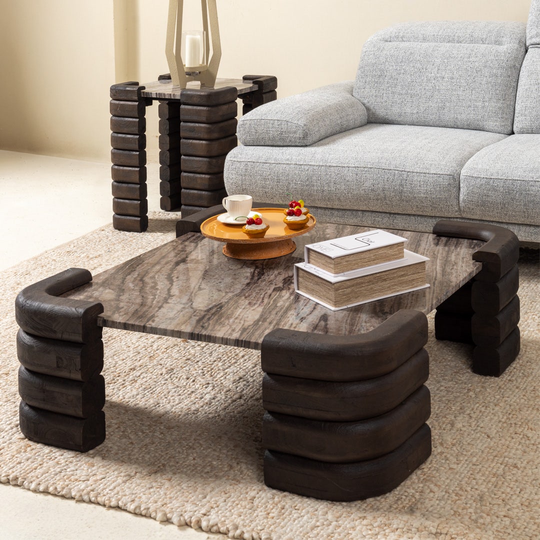 Tliji Coffee Table Grey