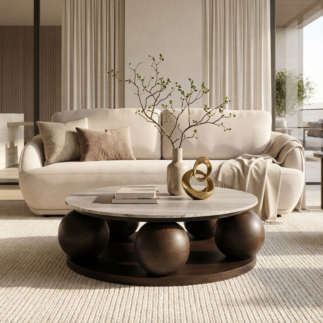 Candida Coffee Table Beige