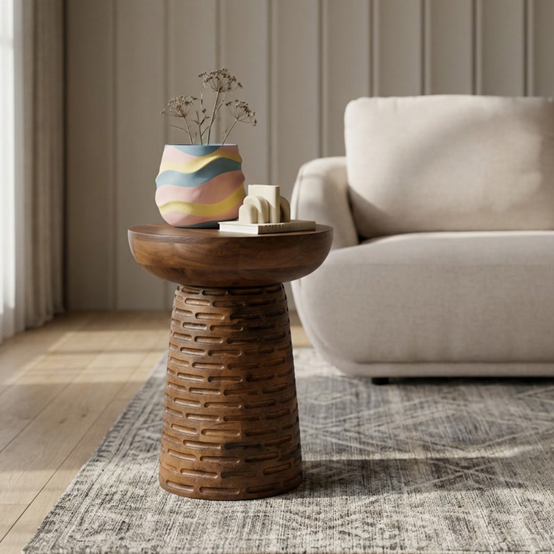 Ellary End Table Brown