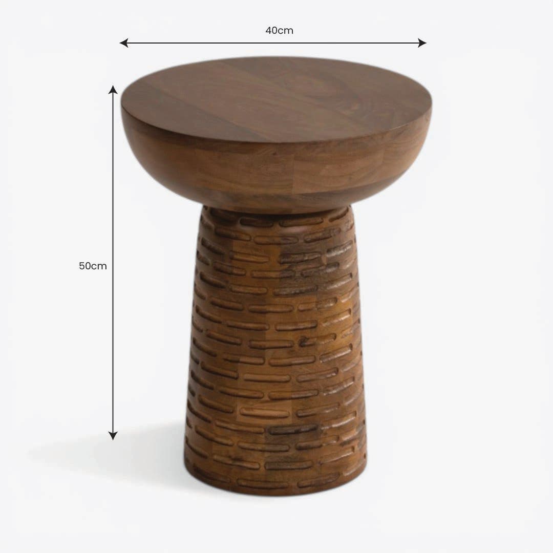 Ellary End Table Brown
