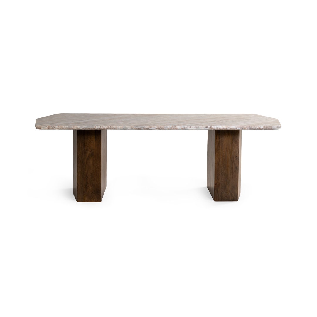 Eulalia 8 Seater Dining Table Mocha