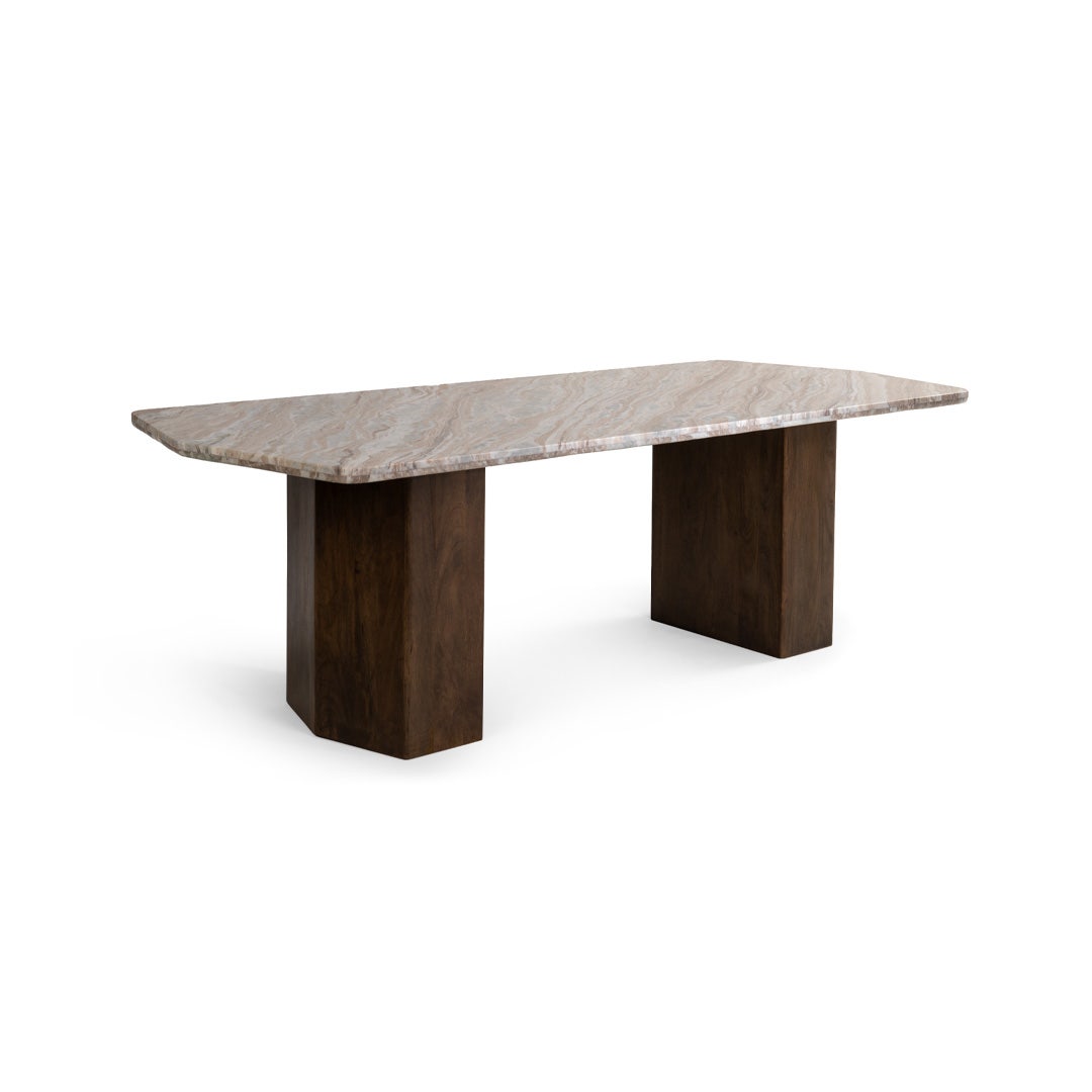 Eulalia 8 Seater Dining Table Mocha