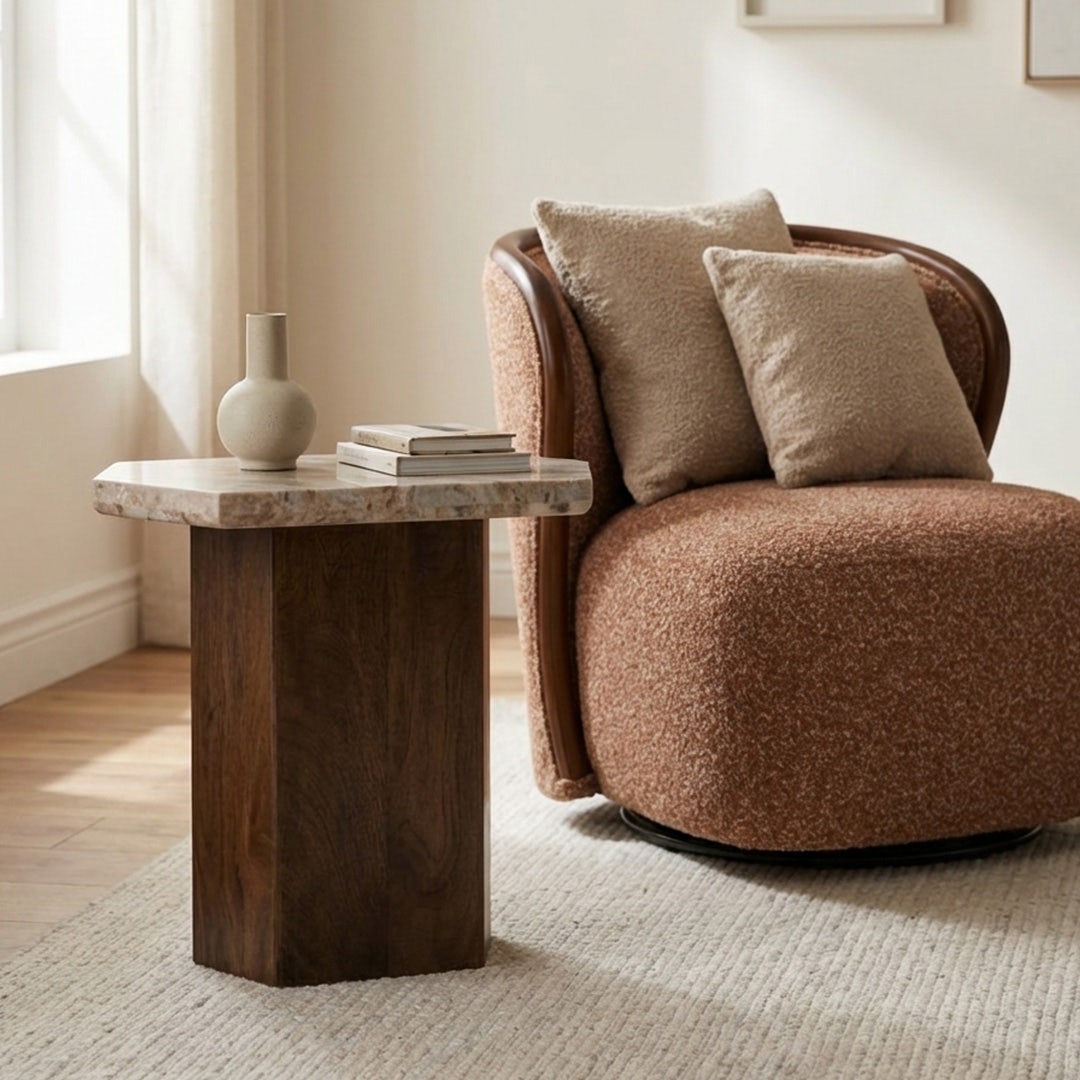 Eulalia End Table Mocha