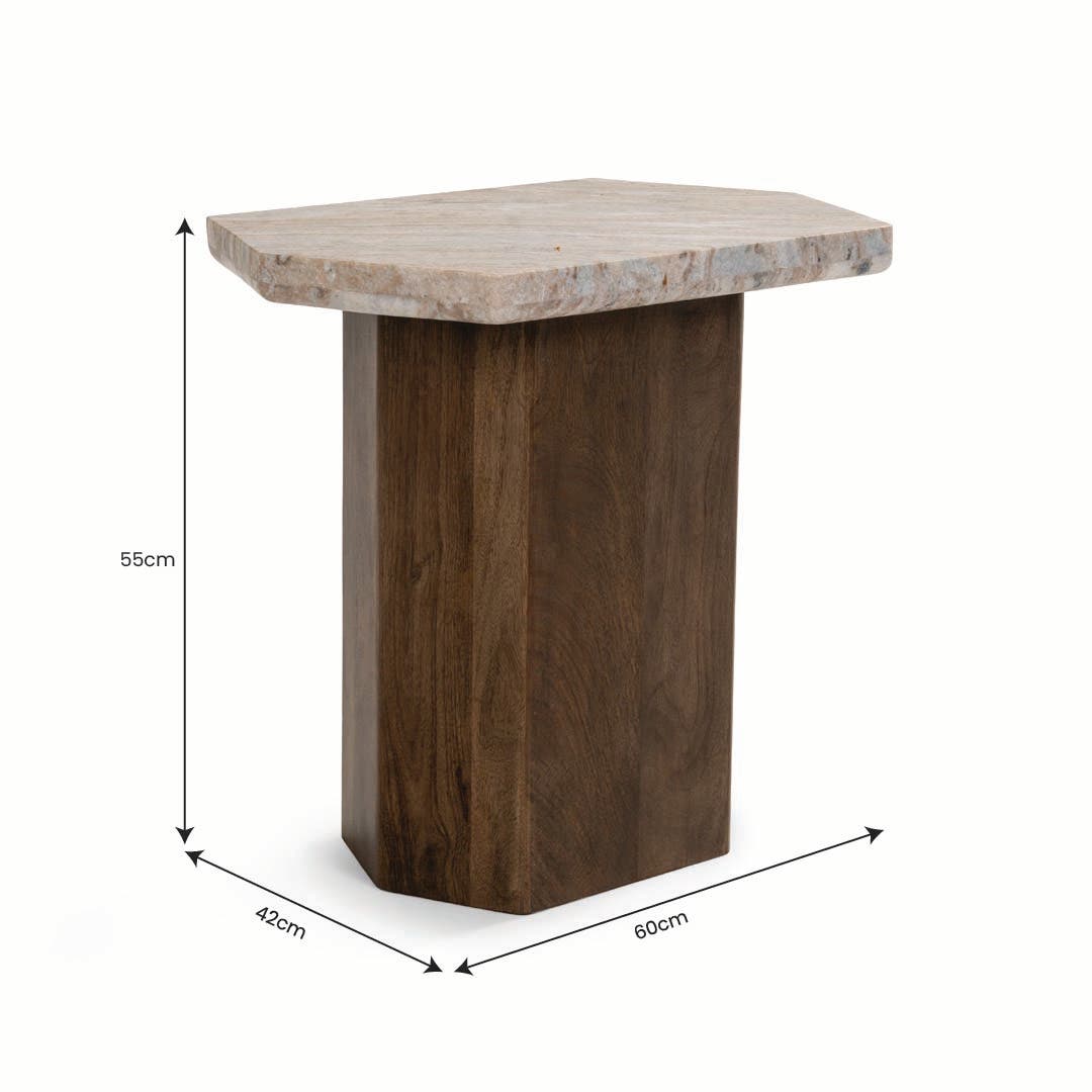 Eulalia End Table Mocha
