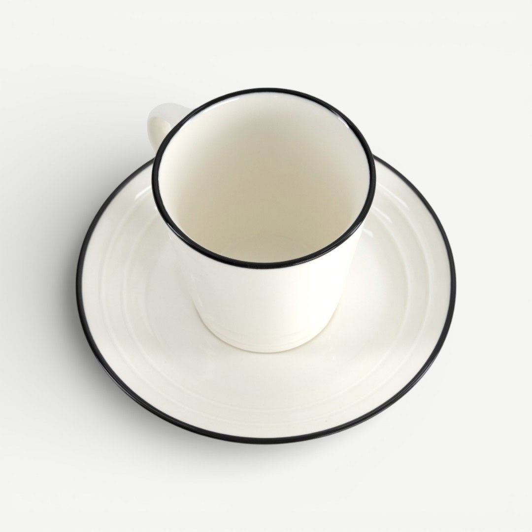 Zymir Cup & Saucer -120ml