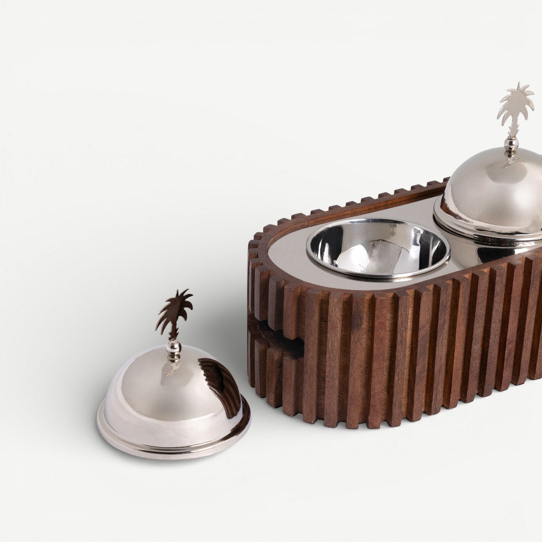 هيريتج طقم وعاء وجبات خفيفة - 51×23 سم