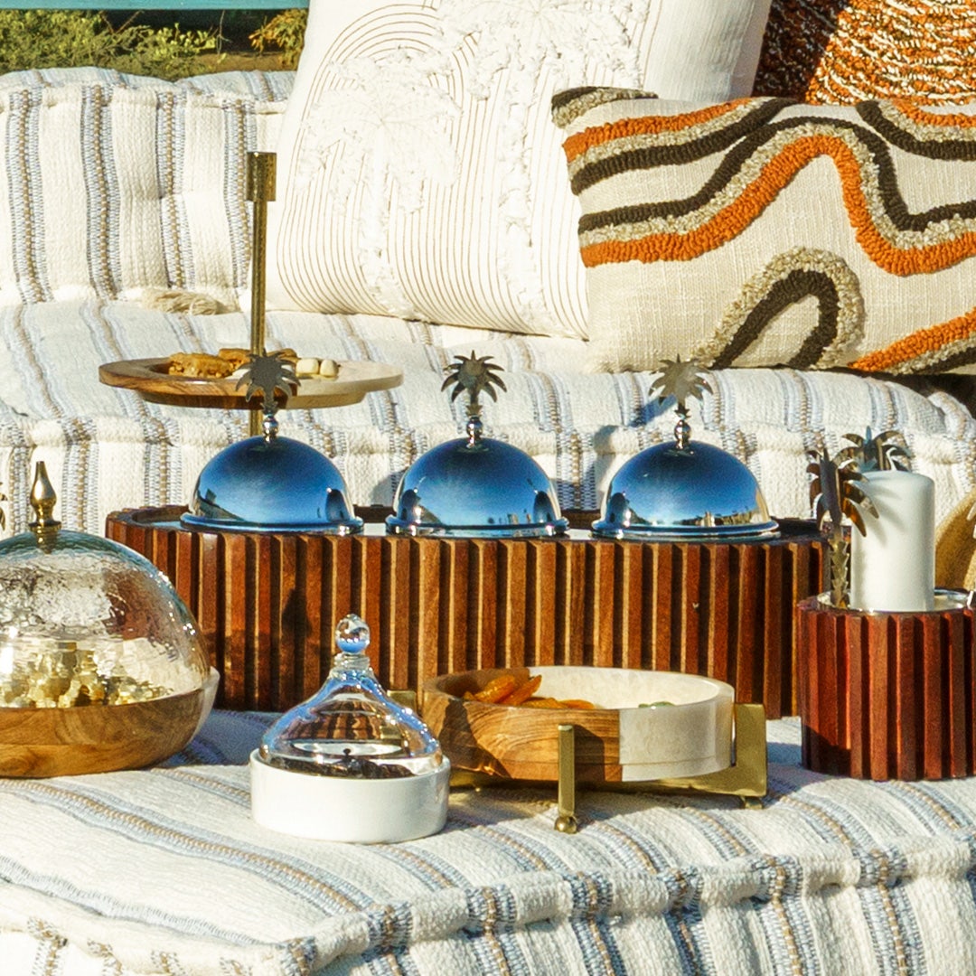 هيريتج طقم وعاء وجبات خفيفة - 51×23 سم