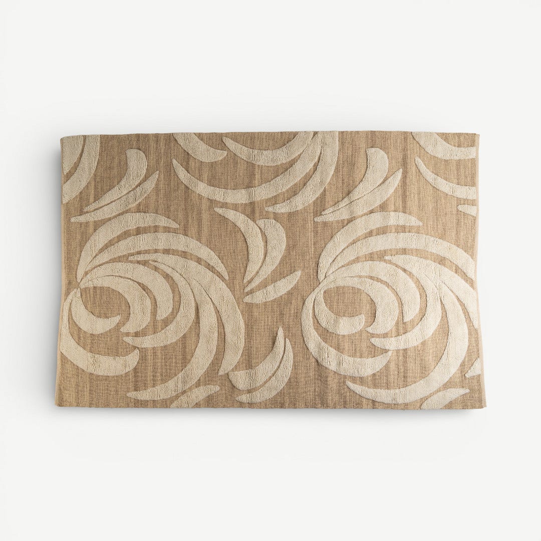 Leafy Tufted Rug -160x230cm