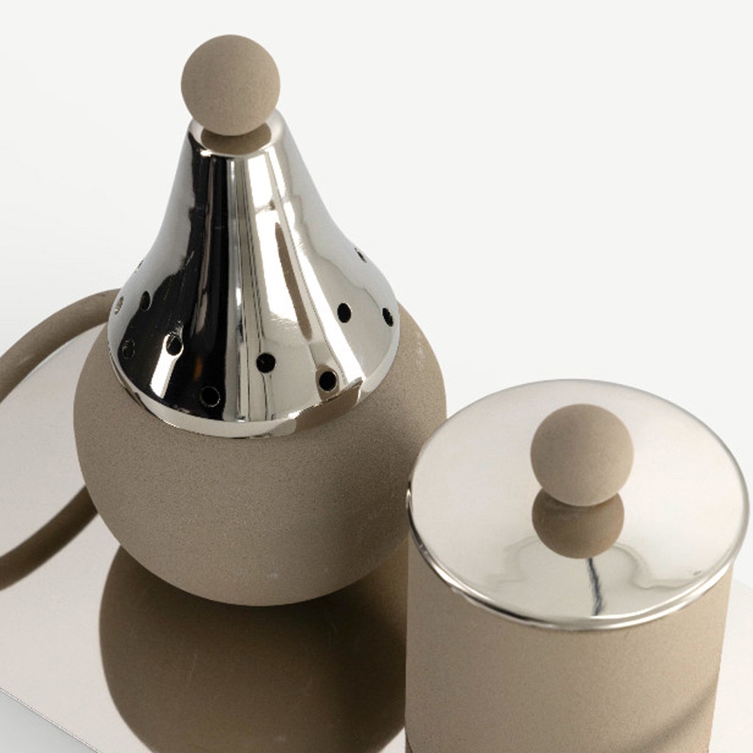 Vogue Oud Burner Set - 29x17cm